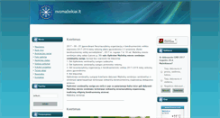 Desktop Screenshot of nvomazeikiai.lt